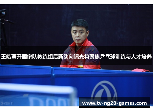 王皓离开国家队教练组后新动向曝光将聚焦乒乓球训练与人才培养 王皓离开国家队教练组后新动向曝光将聚焦乒乓球训练与人才培养